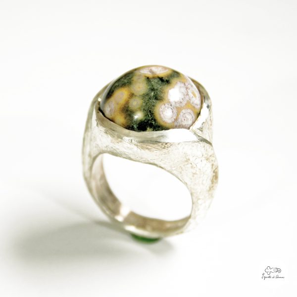 anello in argento con diaspro 00