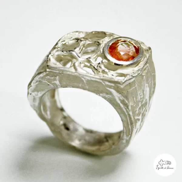 anello in argento con tormalina 02