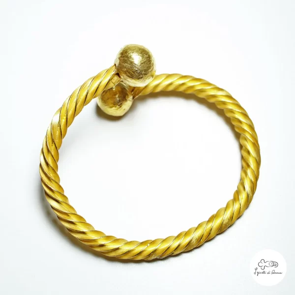 Silver gilt bracelet from the Hellenistic age - Image 5